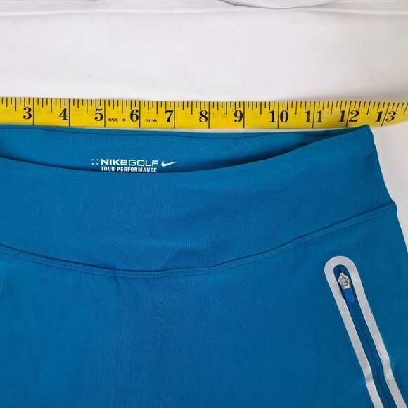 Nike Golf Tour Performance Skort Skirt Dri-Fit Teal XS - Picture 6 of 13